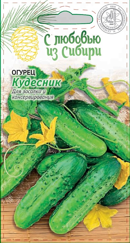 Огурец Кудесник 0,25г цв.п. (Сибирская серия)